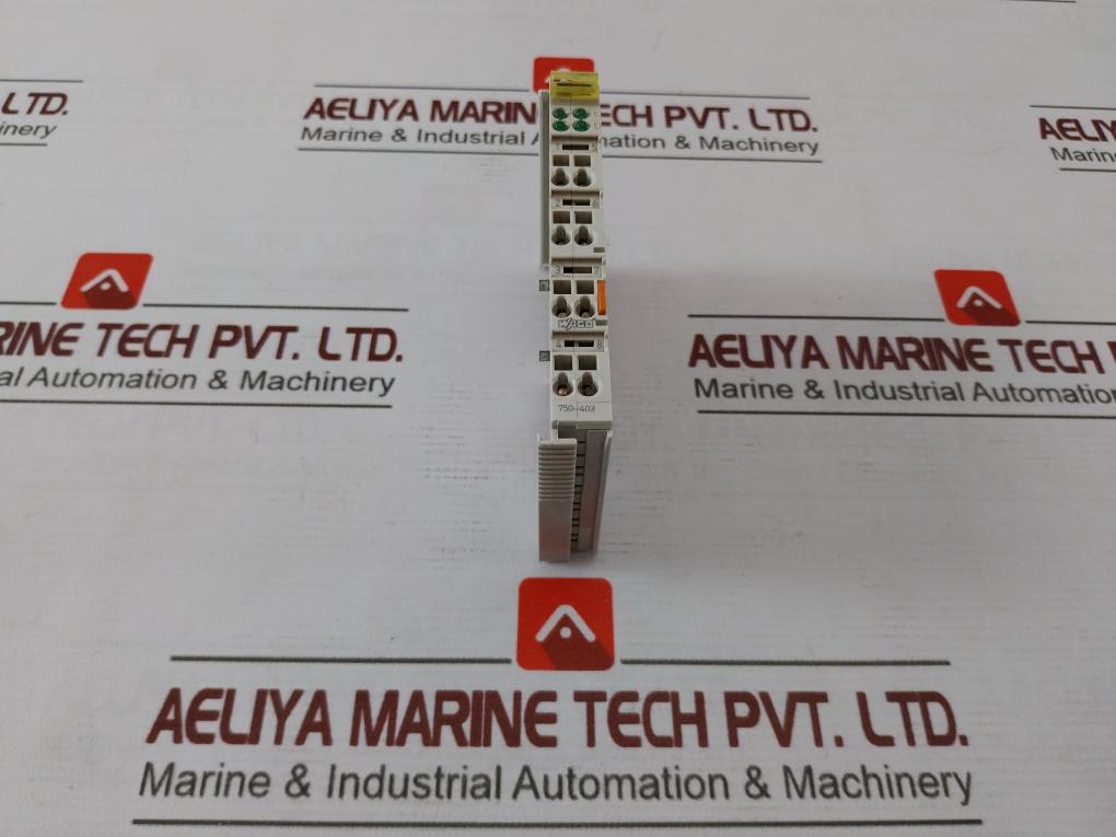 Wago 750-403 4 Channel Digital Input 4Di 24V Dc 0.2Ms 55°C Max Ambient