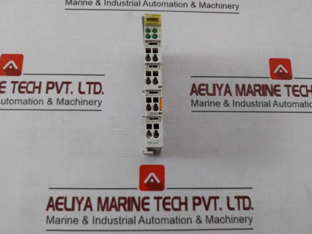 Wago 750-403 4 Channel Digital Input 4Di 24V Dc 0.2Ms 55°C Max Ambient