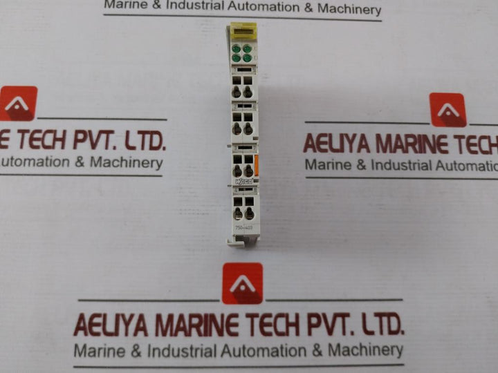 Wago 750-403 4 Channel Digital Input 4Di 24V Dc 0.2Ms 55°C Max Ambient