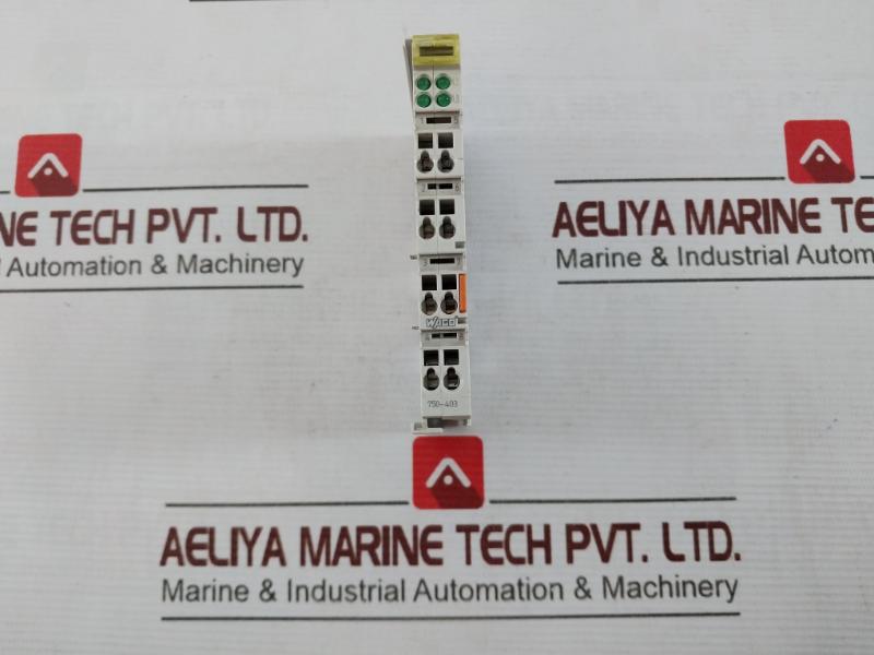Wago 750-403 Digital Input Module 4Di 24Vdc 0.2Ms, 55 C 0.08-2.5Mm2