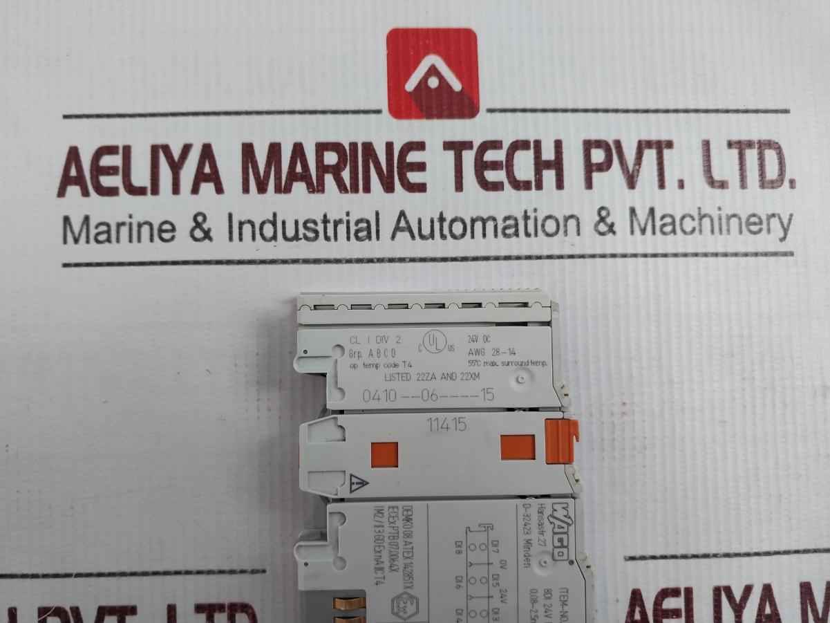 Wago 750-430/200-000 Digital Input Module 55C 24V Dc