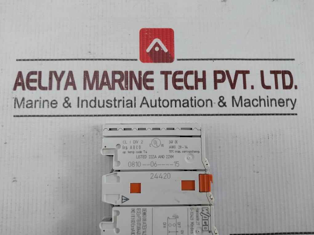Wago 750-430/200-000 Input Module 24V Dc Awg 28-14