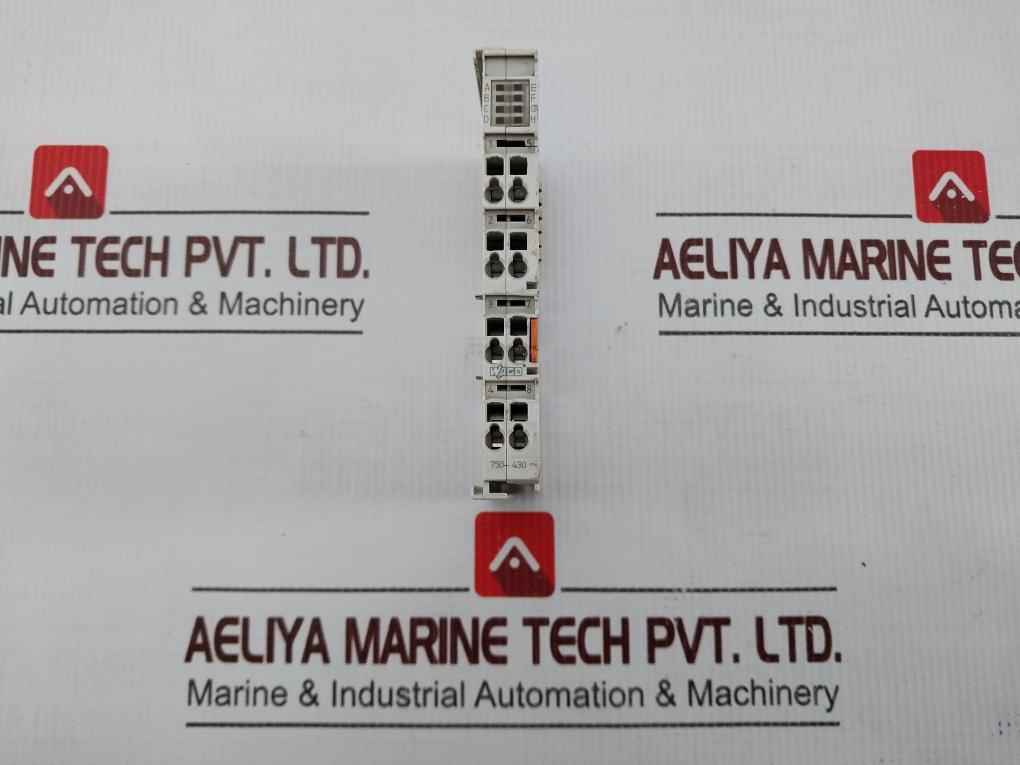 Wago 750-430 Digital Input Module 8di 24v Dc 3.0ms 0.08–2.5mm²