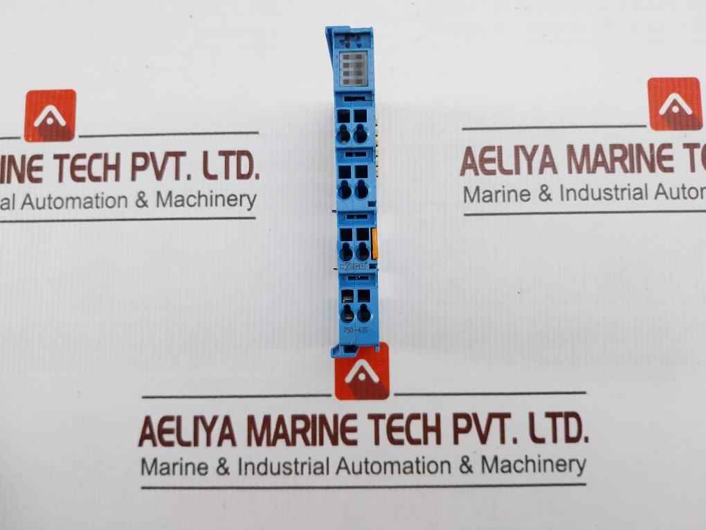 Wago 750-435 Digital Input Module 0c Ta +55c 24vdc Awg 28-14