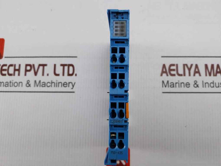 Wago 750-435 Digital Input Module 0c Ta +55c 24vdc Awg 28-14