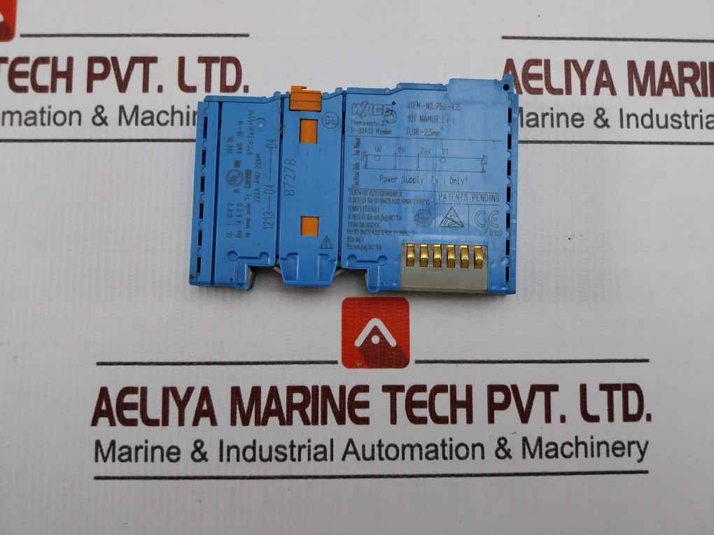 Wago 750-435 Digital Input Module 0c Ta +55c 24vdc Awg 28-14