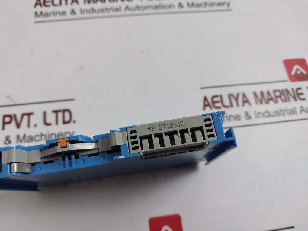 Wago 750-438 Digital Input Module 24V Dc 22Za And 22Xm Awg 28-14