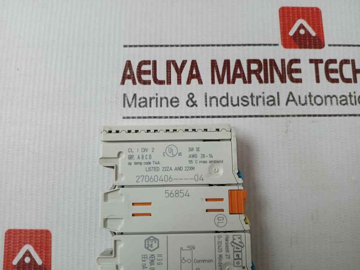 Wago 750-453/200-000 Analog Input Module 24V Dc