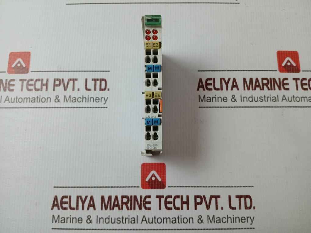 Wago 750-453/200-000 Analog Input Module 24V Dc