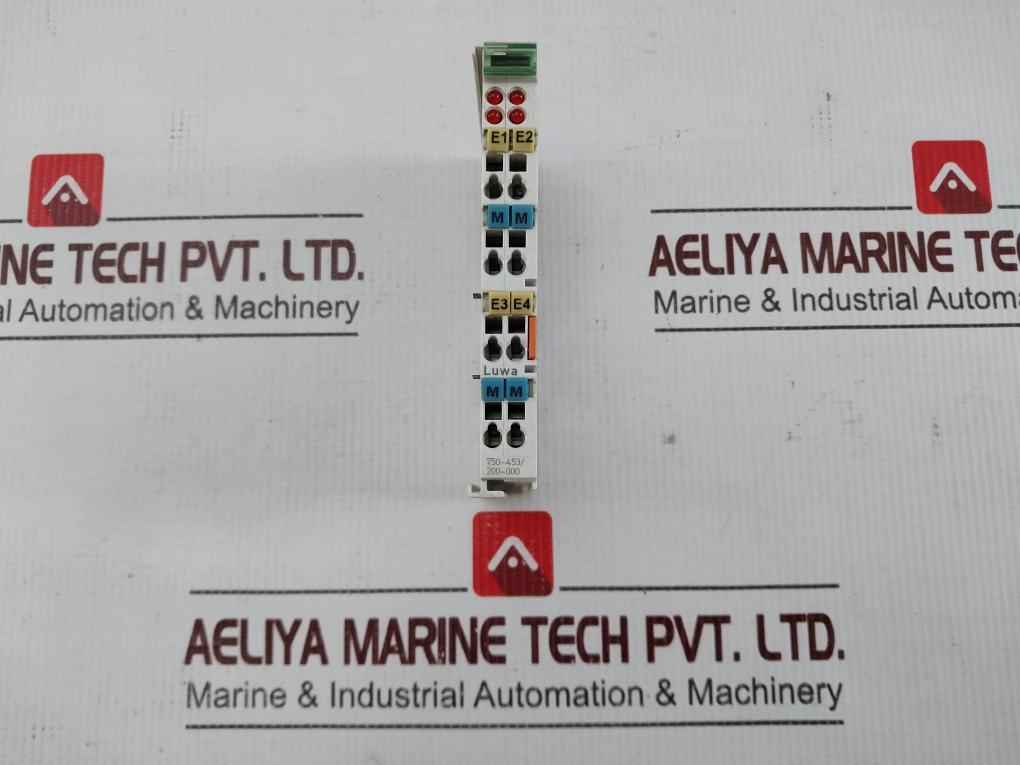 Wago 750-453/200-000 Analog Input Module 24V Dc