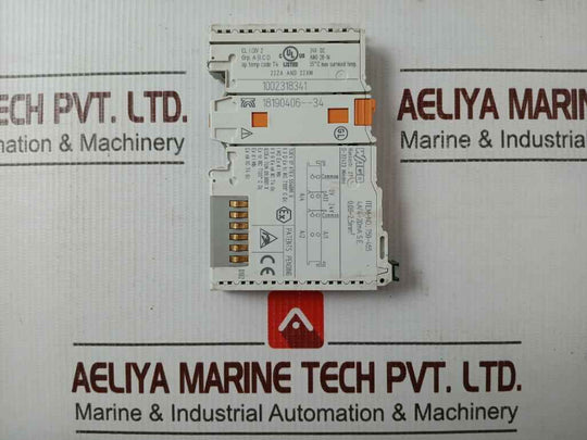 Wago 750-455 4-channel Analog Input Module 24V Dc-awg 28-14
