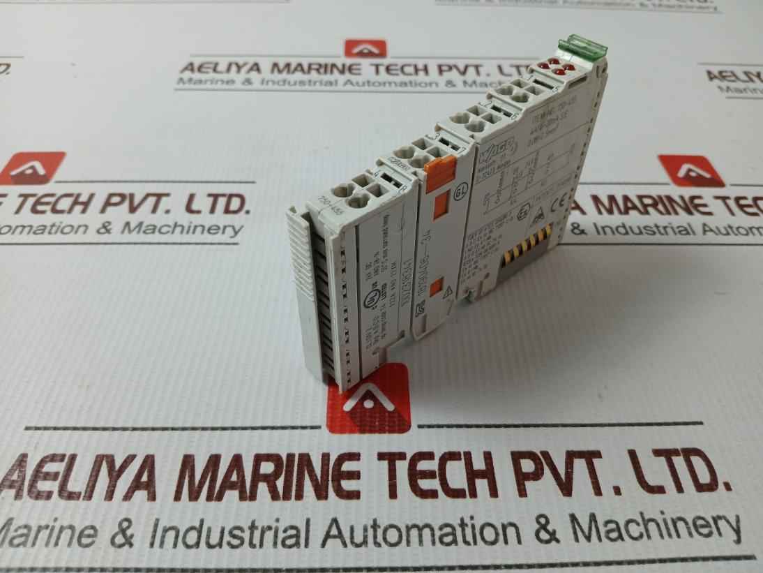 Wago 750-455 4-channel Analog Input Module 24V Dc-awg 28-14