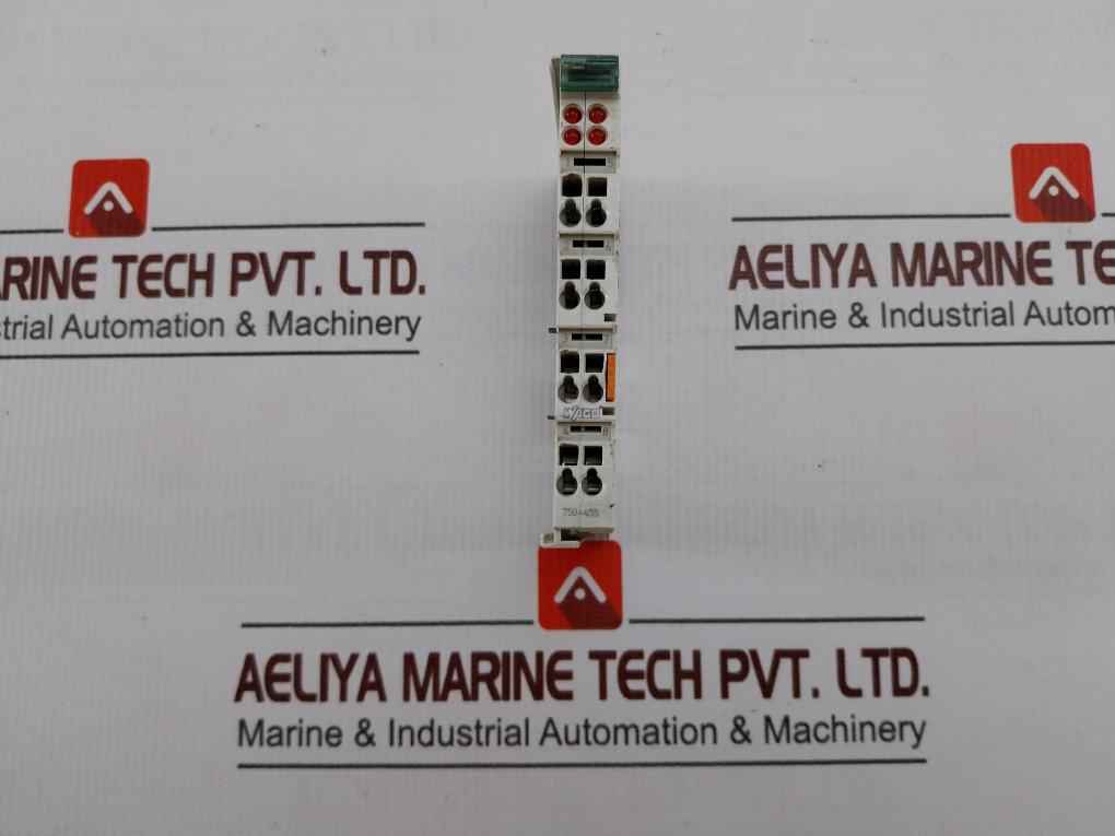 Wago 750-455 4-channel Analog Input Module 24v Dc