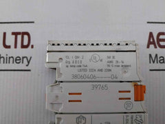 Wago 750-455 4-channel Analog Input Module 24v Dc