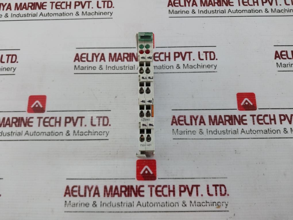 Wago 750-461 2-channel Analog Input Module Awg 28-14 24V Dc 0.08-2.5Mm2