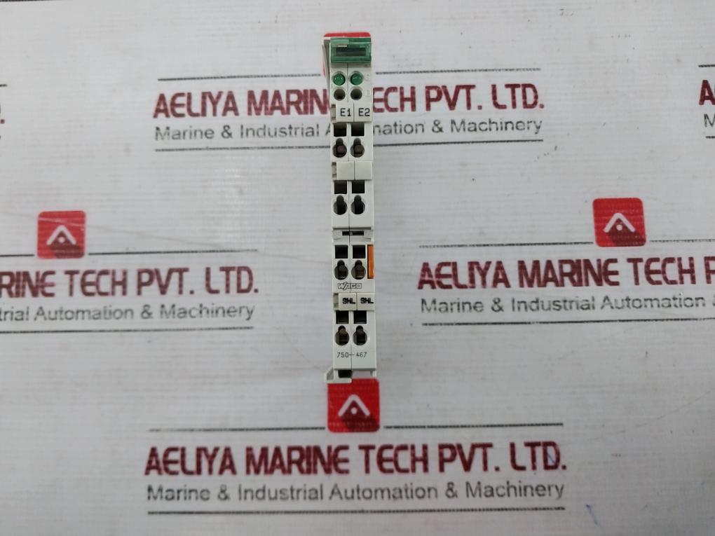 Wago 750-467 2-channel Analog Input Awg 28-14 0.08-2.5Mm2