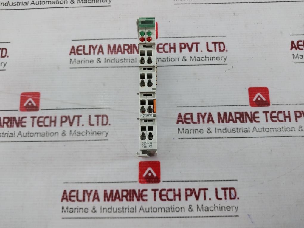 Wago 750-474/000-200 2-channel Analog Input 24V Dc Awg 28-14 2Ai 4-20Ma 16-bit