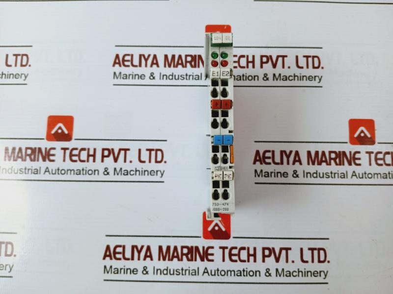 Wago 750-474/000-200 Analog Input Module 24Vdc Awg 28-14