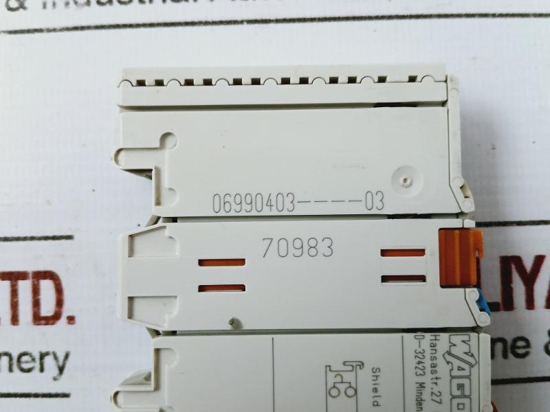 Wago 750-474/000-200 I/o Module 2ai 4-20ma 16 Bit