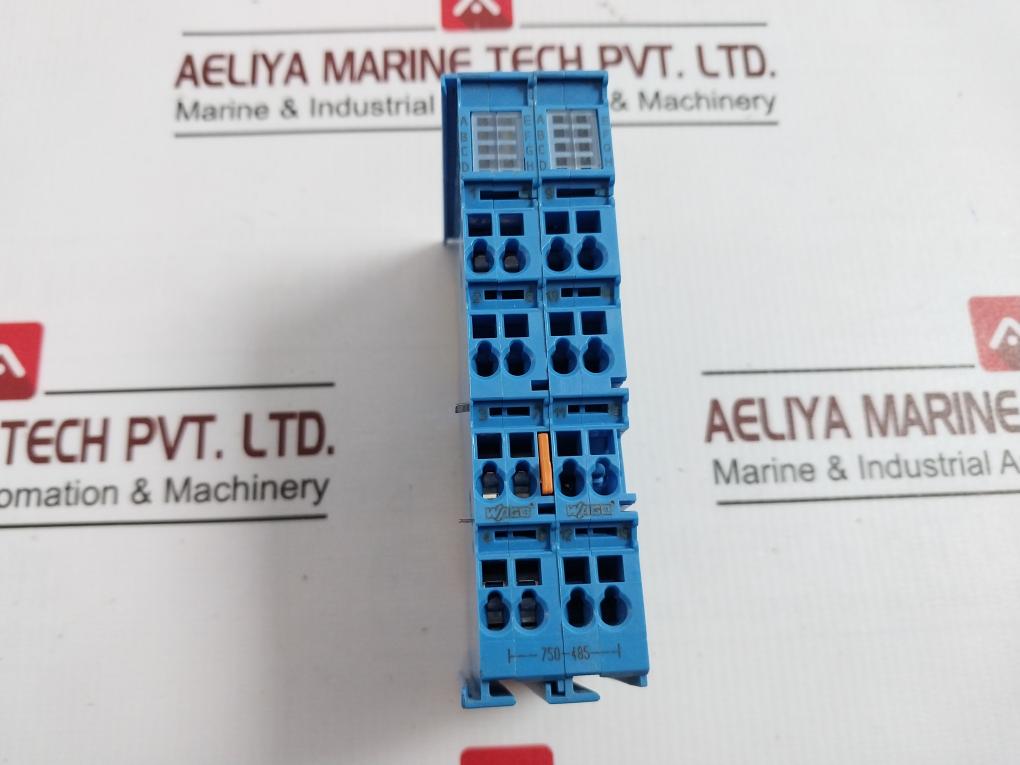 Wago 750-485 2-channel Analog Input Module 4-20Ma 0,08-2.5Mm2 24Vdc 0 C Ta +55 C