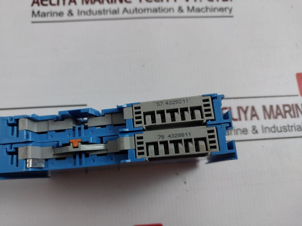 Wago 750-485 2-channel Analog Input Module Awg 28–14 24V Dc 4–20 Ma