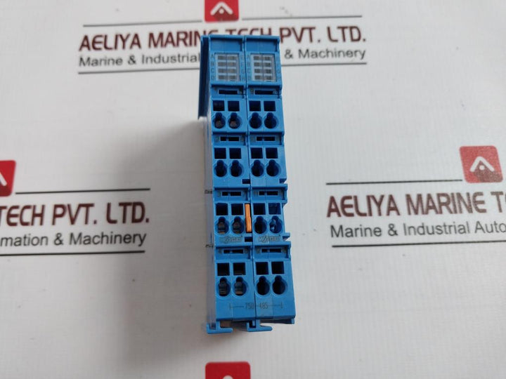 Wago 750-485 2-channel Analog Input Module Awg 28–14 24Vdc 4–20 Ma