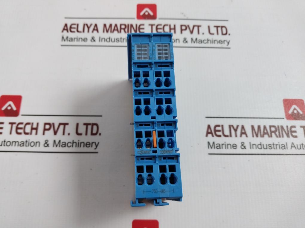 Wago 750-485 Analog Input Module 0C Ta +55C 22Za And 22Xm 0,08-2.5Mm2 Awg 28-14