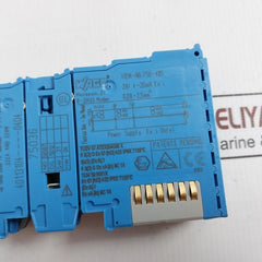 Wago 750-485 Analog Input Module 0C Ta +55C 22Za And 22Xm 0,08-2.5Mm2 Awg 28-14