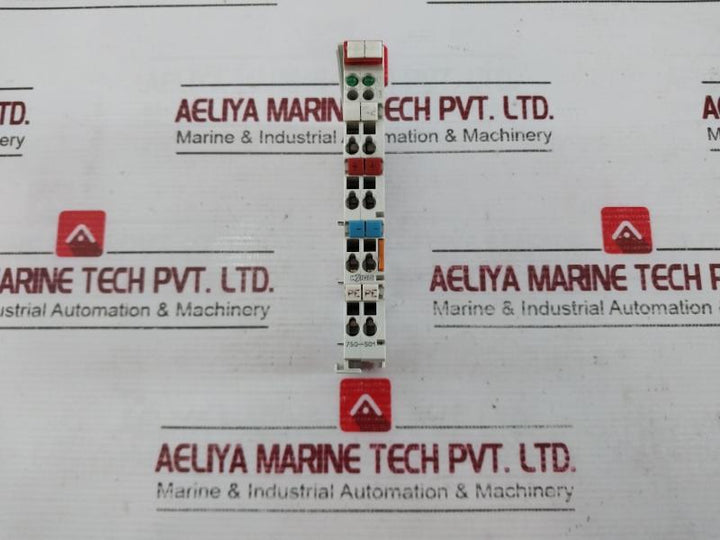 Wago 750-501 2-channel Digital Input 2do 24v Dc 0.5a 55c Max Ambient Kema