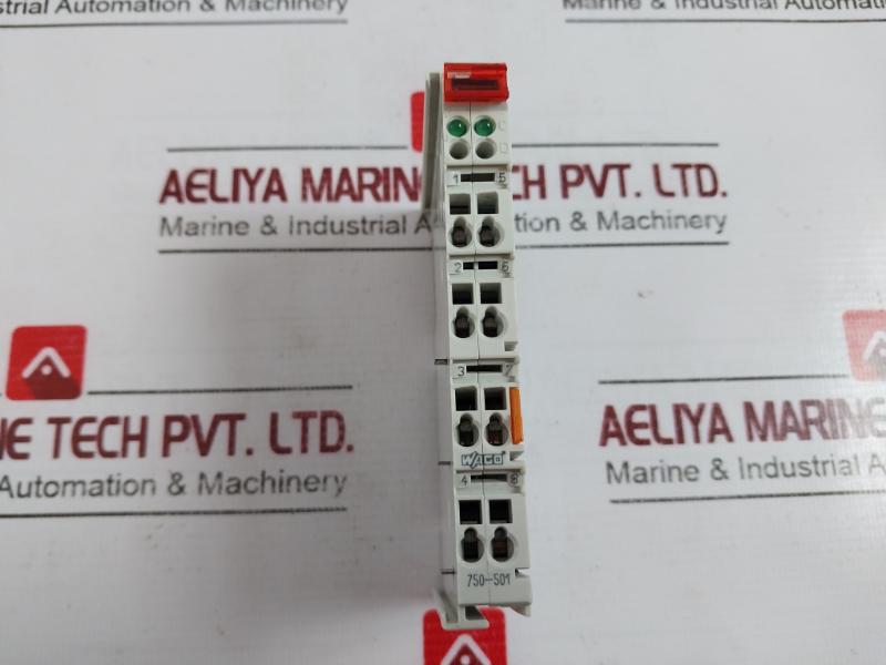 Wago 750-501 2-channel Digital Output Module 24V Dc 0.5A Awg 28-14 57 4772202