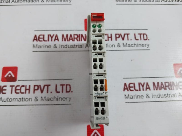Wago 750-501 2-channel Digital Output Module 24V Dc 0.5A Awg 28-14 57 4772202