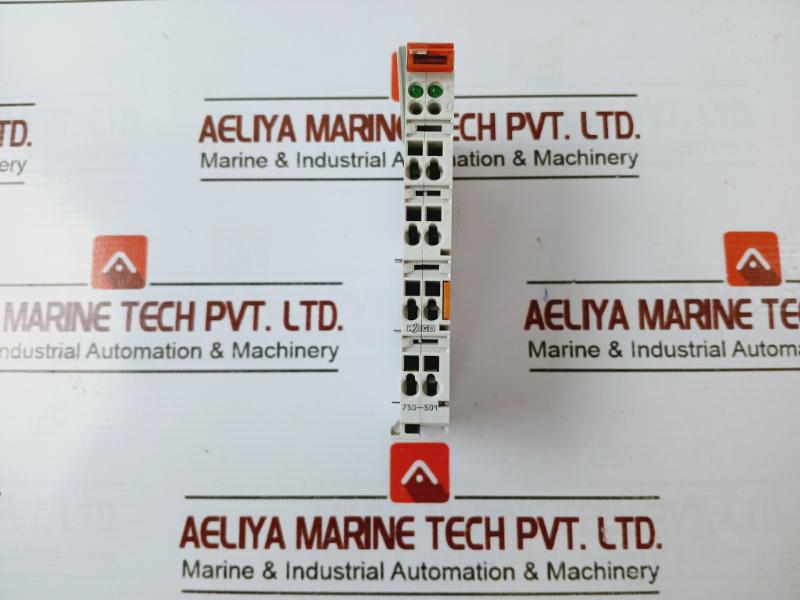 Wago 750-501 Digital Output Module 24Vdc 0.5A 59377 Awg 28-14