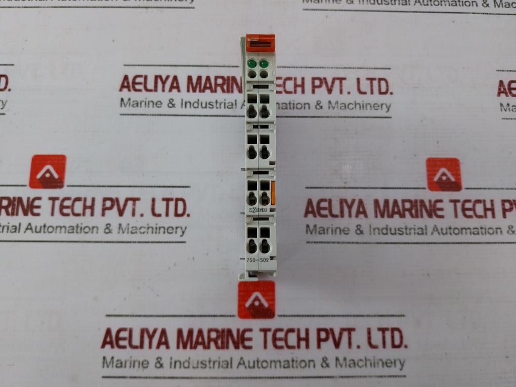 Wago 750-502 2-channel Digital Output Module 24V Dc 2.0A Awg 28-14
