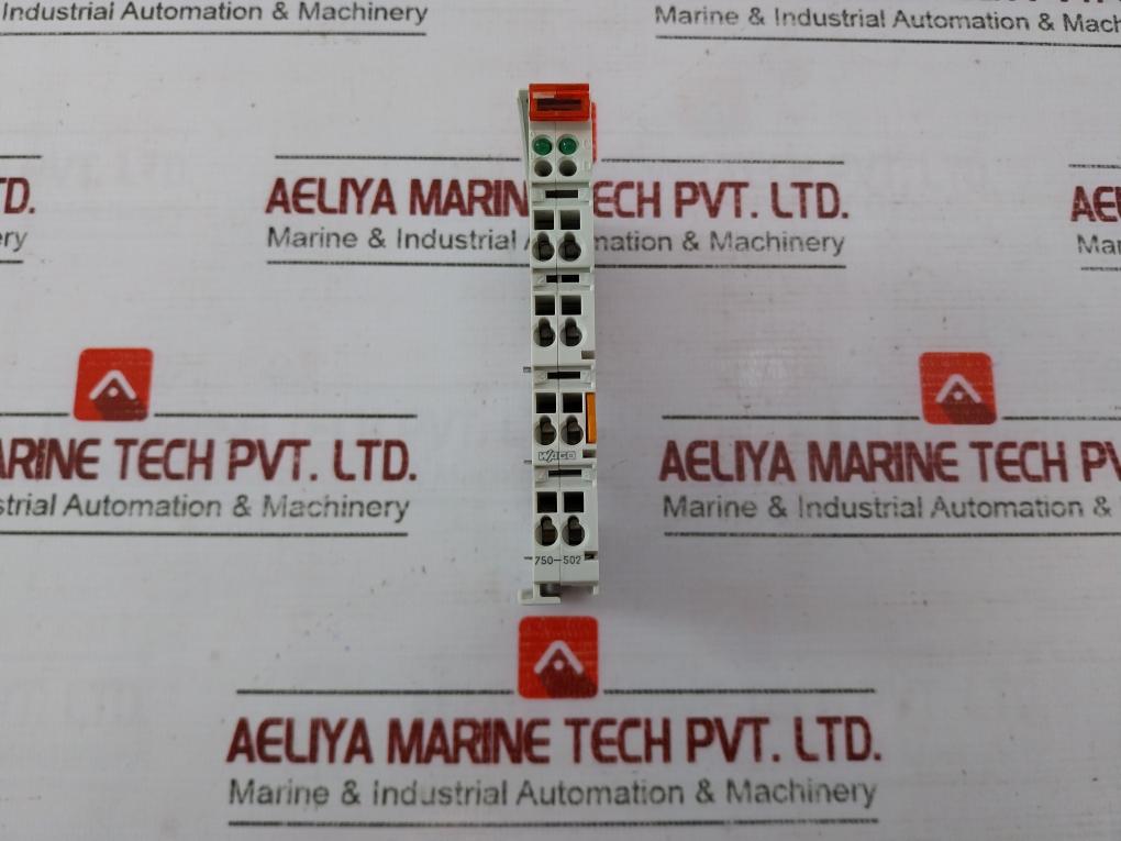 Wago 750-502 2-channel Digital Output Module 7339300 24V Dc 2.0A Awg 28-14
