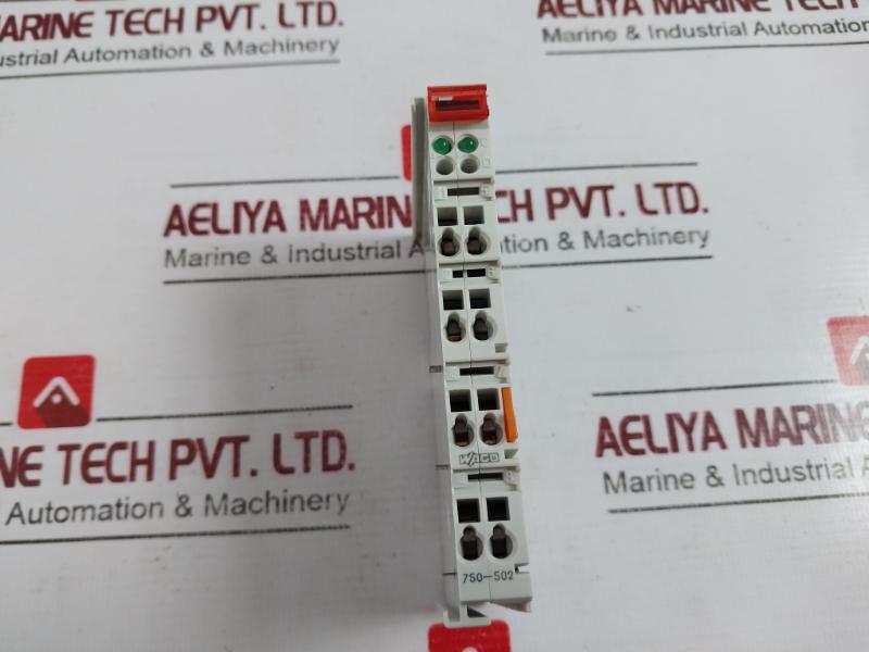 Wago 750-502 2-channel Digital Output Module Awg 28-14 24V Dc 2.0A 7855800