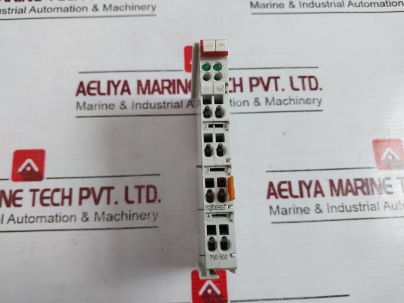 Wago 750-502 2 Channel Digital Output Module Awg 28-14 24V Dc 2.0A 40978