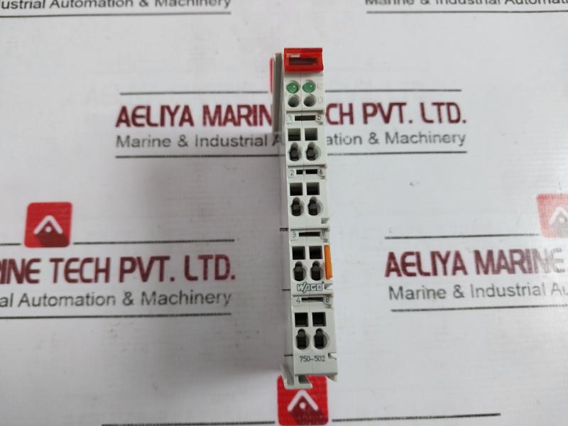 Wago 750-502 2Do Channel Digital Output Module 24Vdc 2,0A 0.08-2.5Mm2