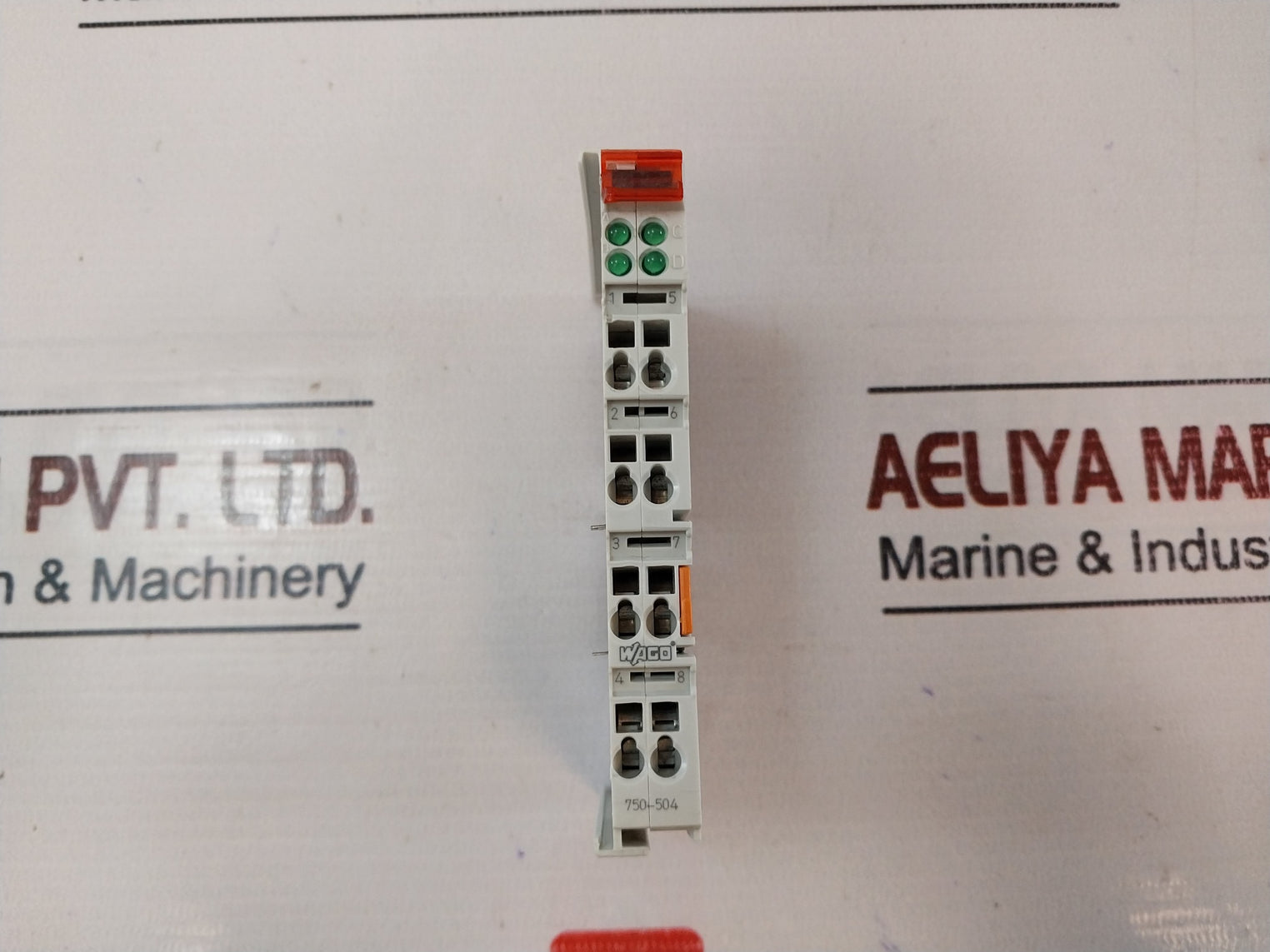 Wago 750-504 Digital Output Module 24V Dc 0.5A 78 6166509 T4