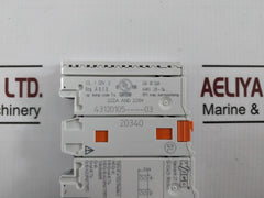 Wago 750-508 Digital Output Module 0.08-2.5Mm2 09.0001X 22Za And 22Xm Awg 28-14