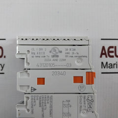 Wago 750-508 Digital Output Module 0.08-2.5Mm2 09.0001X 22Za And 22Xm Awg 28-14