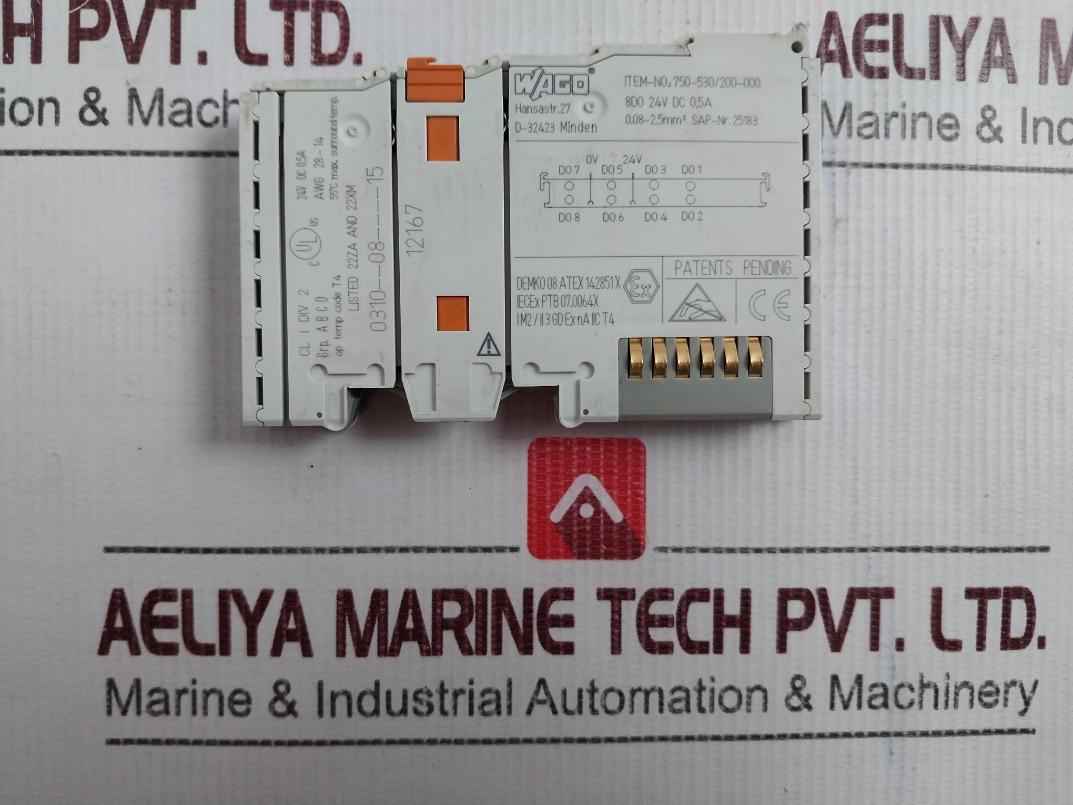 Wago 750-530/200-000 Digital Output Module 24V Dc 12167