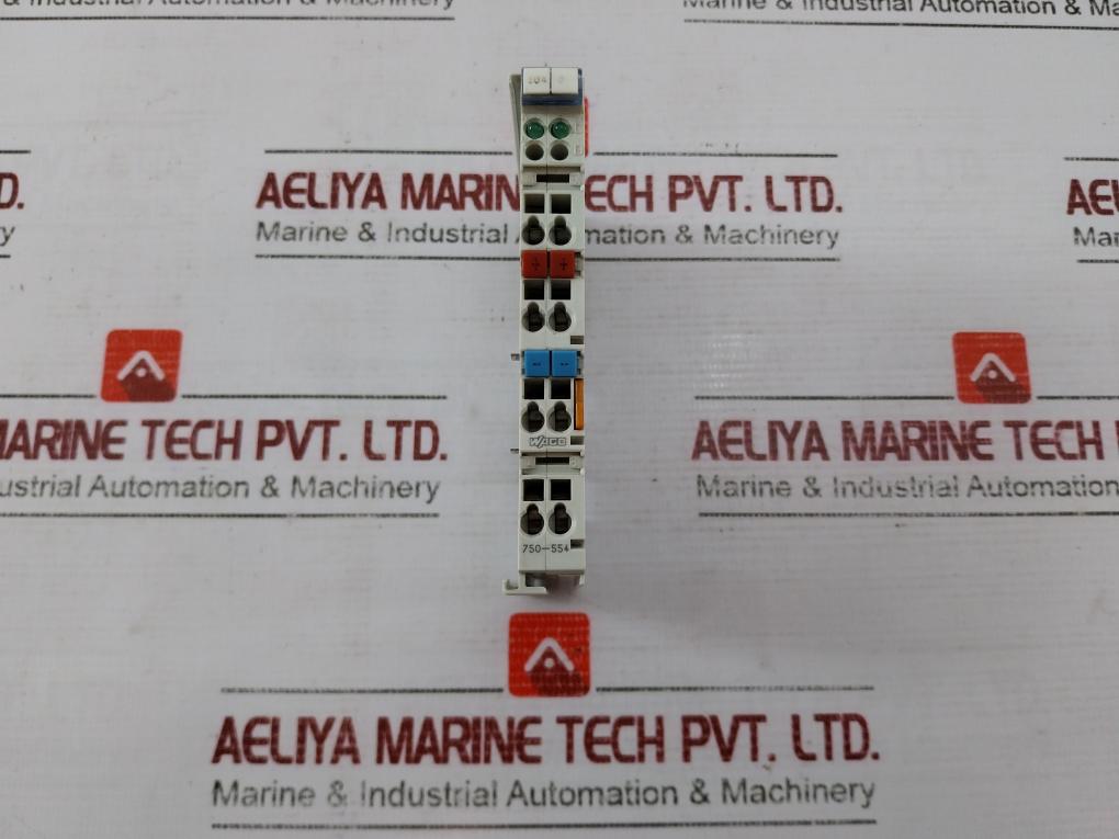 Wago 750-554 Analog Output Module 24V Dc Awg 28-14 2Ao 4-20Ma