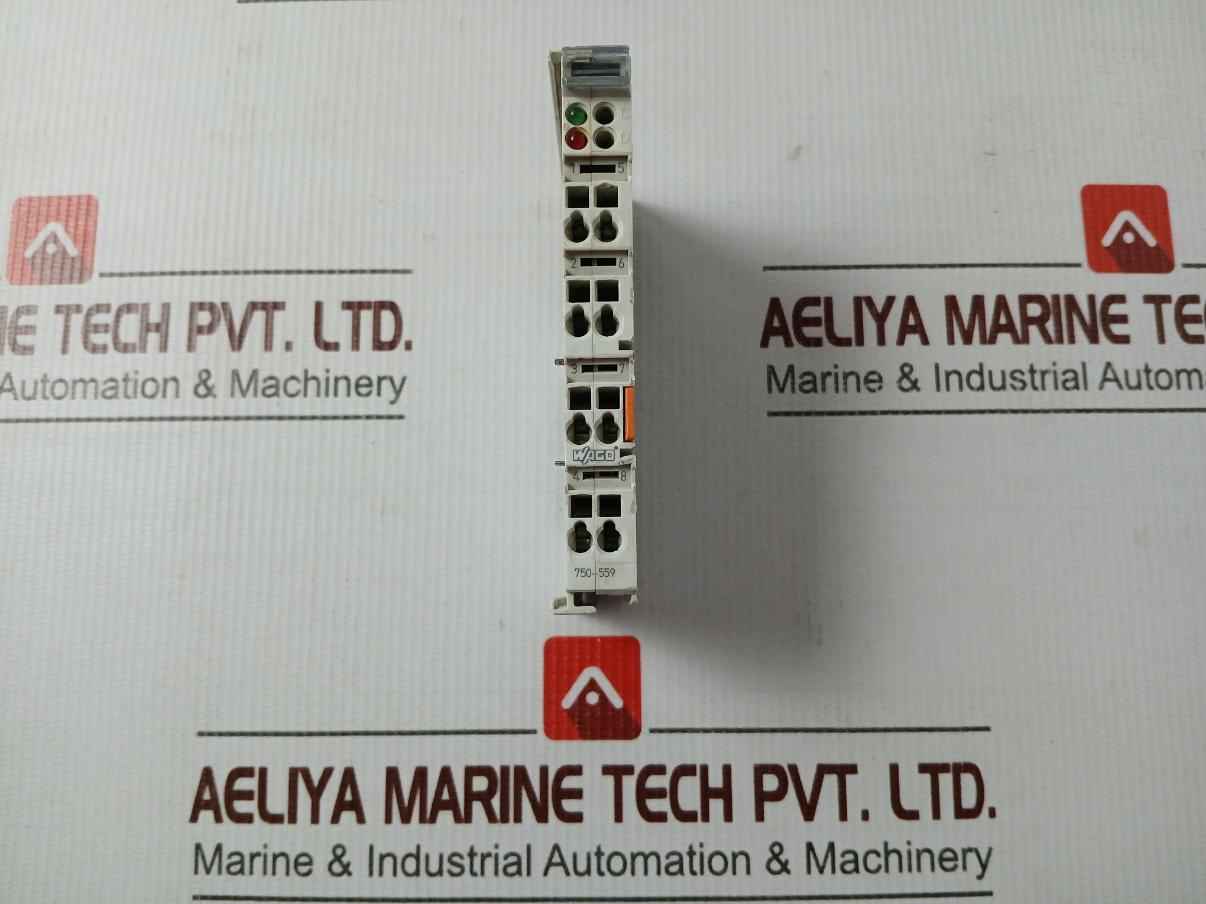 Wago 750-559 4-channel Analog Output 24V Dc 4Ao 0-10V Dc