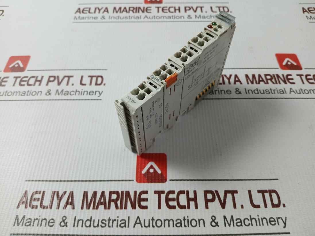 Wago 750-559 4-channel Analog Output 24V Dc 4Ao 0-10V Dc