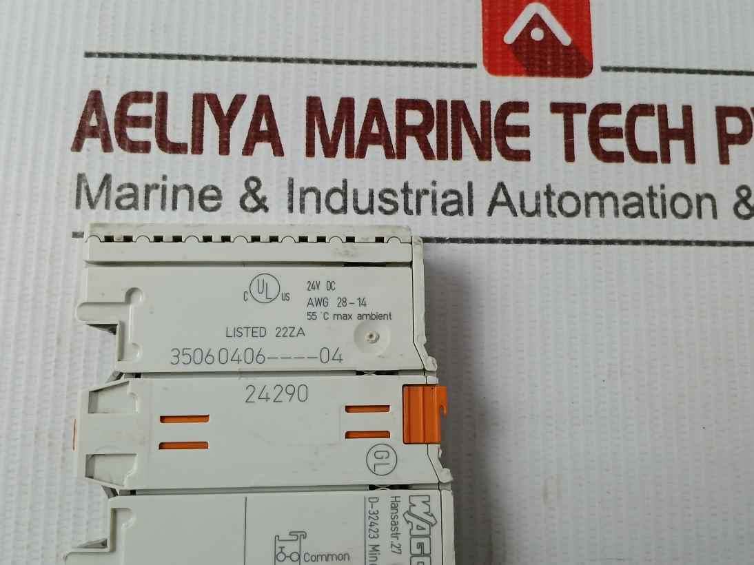 Wago 750-559 4-channel Analog Output 24V Dc 4Ao 0-10V Dc