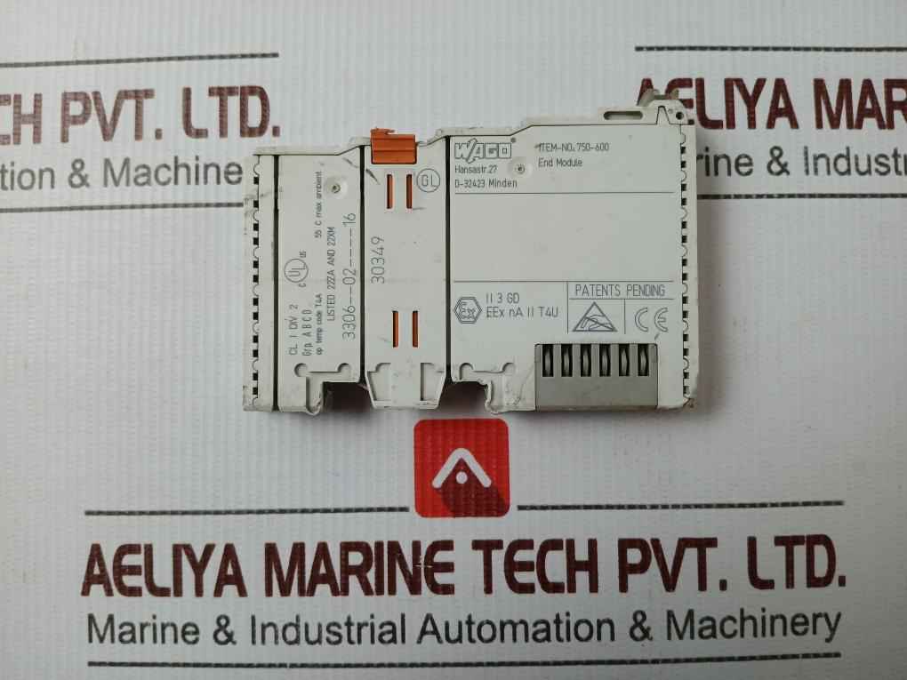 Wago 750-600 750 Series End Module For I/O System