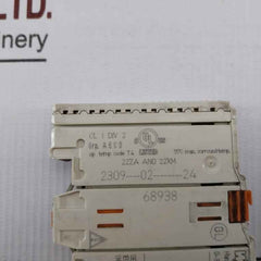 Wago 750-600 End Module 55c Demko 08 Atex 142851x