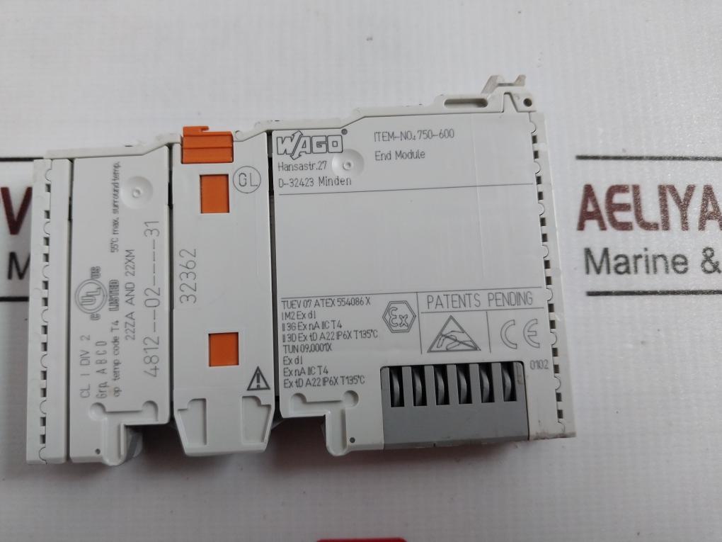 Wago 750-600 End Module For I/O System