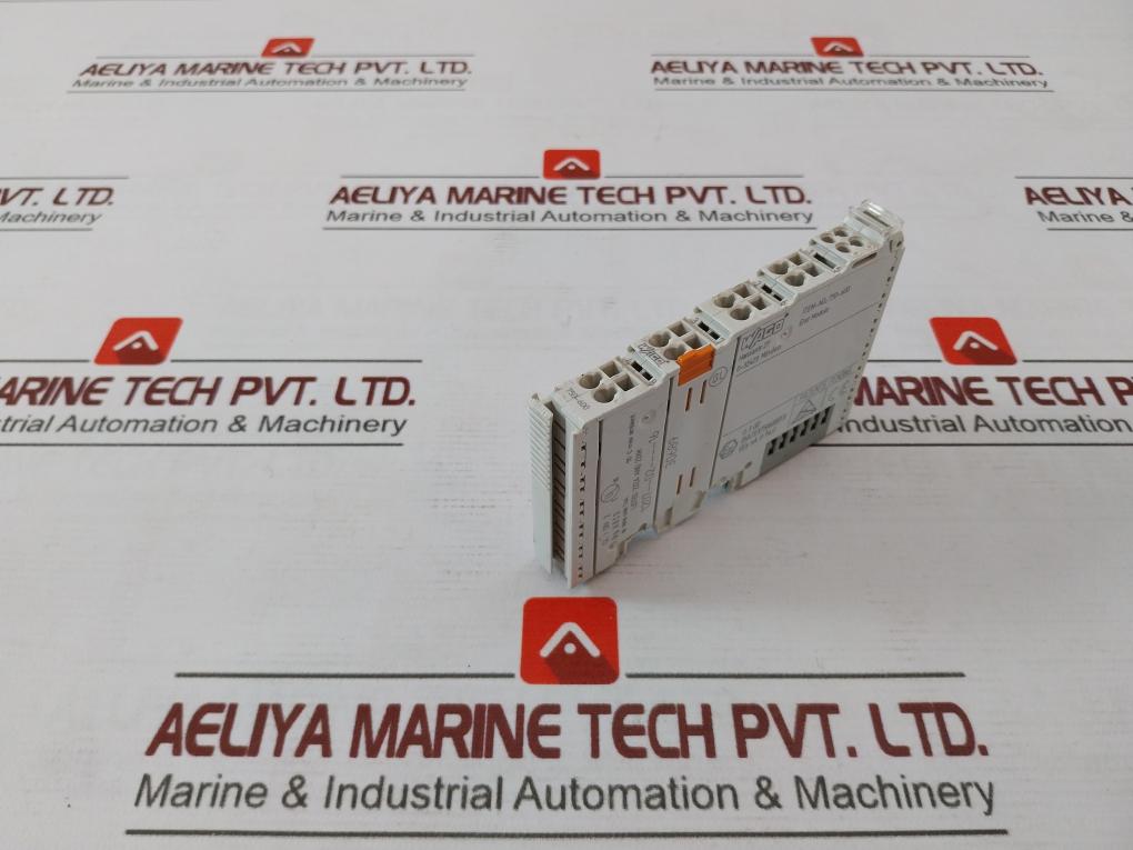 Wago 750-600 End Module Ii 3 Gd 55C Max Ambient Eex Na Ii T4 U