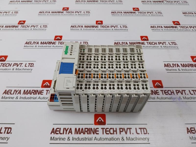 Wago 750-600 Terminal End Module W/ 750-602, 750-430, 750-530, 750-348